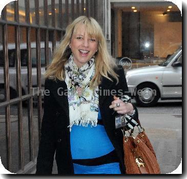 Sara Cox
The heavily pregnant radio presenter, expecting her third child, arriving at the Radio One studios..
