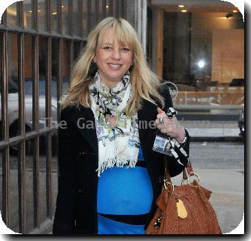 Sara Cox
The heavily pregnant radio presenter, expecting her third child, arriving at the Radio One studios..