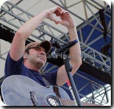 Rodney Atkins 
performs at the 25th Anniversary KISS Country Chili Cookoff 2010 at C.B. Smith Park.