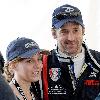 Patrick Dempsey
at the practice day for the Rolex 24, a 24-hour sports car endurance race, at Daytona International Speedway.