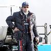 Patrick Dempsey
at the practice day for the Rolex 24, a 24-hour sports car endurance race, at Daytona International Speedway.