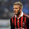 David Beckham plays for Milan against Livorno 
Milan, Italy - 31.01.10 credit: IANSWENN