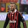 David Beckham plays for Milan against Livorno 
Milan, Italy - 31.01.10 credit: IANSWENN