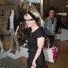 Kelly Osbourne out shopping with her dog Beverley Hills.