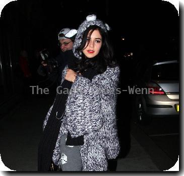 Marina Diamandis from Marina and the Diamonds leaving Radio 1.