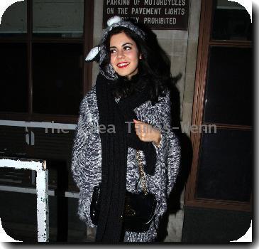 Marina Diamandis from Marina and the Diamonds leaving Radio 1.