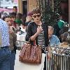 Carey Mulligan out shopping in Hollywood.