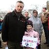 Billy Bragg 
at Speaker's Corner in Hyde Park, explaining why he refuses to pay his taxes whilst the RBS bank maintains its policy of paying bonuses..