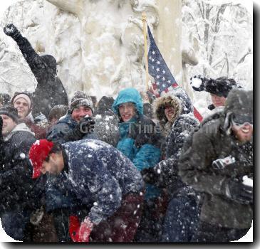 snowball fight