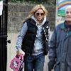 Geri Halliwell
seen leaving a salon in Hampstead before going to pick her daughter up from school..