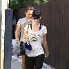 Katy Perry
 departs a gym in West Hollywood.