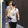 Katy Perry
 departs a gym in West Hollywood.