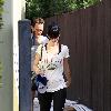 Katy Perry
 departs a gym in West Hollywood.