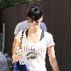 Katy Perry
 departs a gym in West Hollywood.