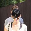 Katy Perry
 departs a gym in West Hollywood.