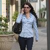 'Parenthood' star Lauren Graham talking on her cellphone while out shopping in Hollywood.