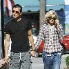 Gwen Stefani and Gavin Rossdale enjoy a Valentine's Day lunch at The Fox And Hound restaurant in Studio City Los Angeles.