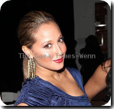 Adrienne Bailon 
Mercedez-Benz IMG New York Fashion Week Fall 2010 - Bebe - Front row held at Stage 37
New York City, USA.