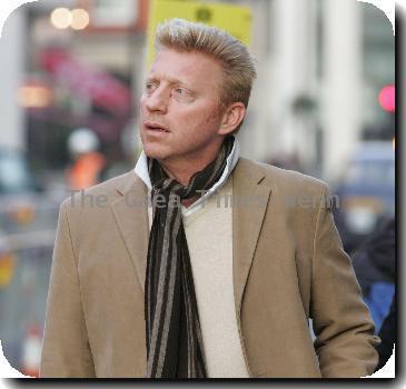 Boris Becker 
out shopping in Mayfair
London, England.