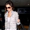 Cheryl Cole arriving at LAX airport on a Virgin Atlantic flight from London Heathrow. Los Angeles.