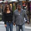 '30 Rock' star Tracy Morgan holding hands with a female companion while out shopping in Hollywood. Los Angeles.