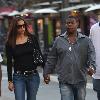 '30 Rock' star Tracy Morgan holding hands with a female companion while out shopping in Hollywood. Los Angeles.