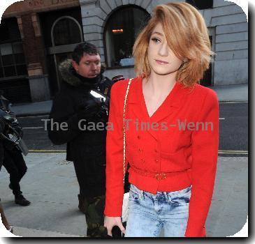 Nicola Roberts 
London Fashion Week Autumn/Winter 2010 - Bodyamr held at Freemasons' Hall - Outside
London, England.