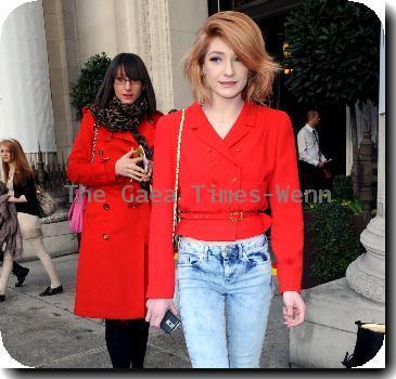Nicola Roberts 
London Fashion Week Autumn/Winter 2010 - Bodyamr held at Freemasons' Hall - Outside
London, England.