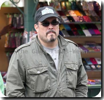 David Zayas 'Dexter' actor shopping in Hollywood Los Angeles.