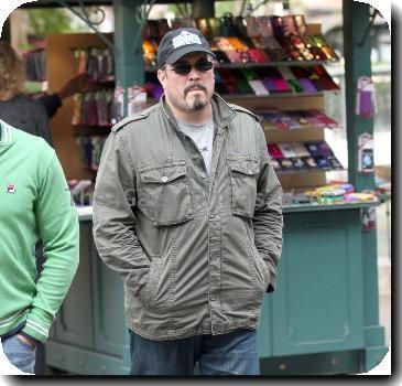 David Zayas 'Dexter' actor shopping in Hollywood Los Angeles.