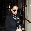 Lindsay Lohan leaving the Connaught Hotel London.