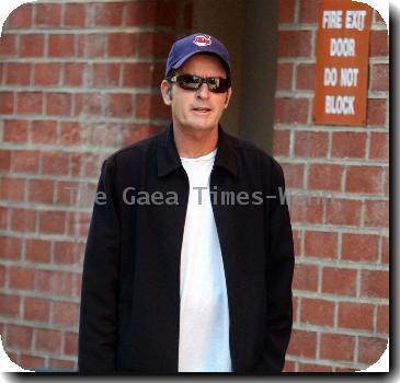 Actor Charlie Sheen