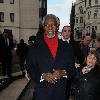 Kofi Annan leaving his hotel in central London London.