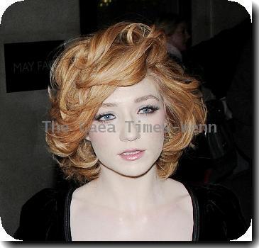 Nicola Roberts leaving the Mayfair Hotel London.
