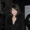 Gemma Arterton leaving the Garrick Theatre, having performed in 'The Little Dog Laughed' London.