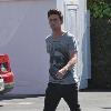 Daren Kagasoff shopping at Fred Segal in Hollywood Los Angeles.