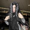 Nadya Suleman, aka Octomom, arriving at LAX Airport on a Delta flight. Los Angeles.