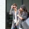 Actress Kate Beckensale 
out with a friend shopping at John Varvatos store 
West Hollywood, California.