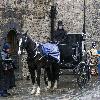 CrewThe set of the new movie 'Burke and Hare'The film is a comedic take on the story of the 1828 body-snatchers, who killed to provide corpses for medical experiments. Simon Pegg and Andy Serkis as murdering duo William Burke and William Hare.Edinburgh.