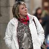 Fern Britton
 Seen leaving the Villandry Restaurant in the West End. 
London, England.