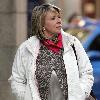 Fern Britton
 Seen leaving the Villandry Restaurant in the West End. 
London, England.