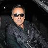 Bruce Springsteen
leaving Mr Chow restaurant after a night out
London, England.