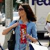 Emily Blunt seen shopping at the 'Splendid' clothing store with a friend on Robertson Boulevard. Los Angeles.