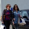 Emily Blunt seen shopping at the 'Splendid' clothing store with a friend on Robertson Boulevard. Los Angeles.