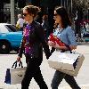 Emily Blunt seen shopping at the 'Splendid' clothing store with a friend on Robertson Boulevard. Los Angeles.