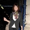 Gemma Arterton leaving the Garrick Theatre, having performed in 'The Little Dog Laughed' London.