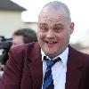 Al Murray
filming a new 'Walkers Crisps' commercial in Sandwich.
Kent, England.