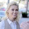 Anna Anka Swedish-American model and author out and about in Beverly Hills Los Angeles.