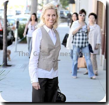 Anna Anka Swedish-American model and author out and about in Beverly Hills Los Angeles.