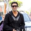 Gilles Marini 
leaving in a new outfit after shopping at Armani Exchange on Robertson Boulevard
Los Angeles, California.